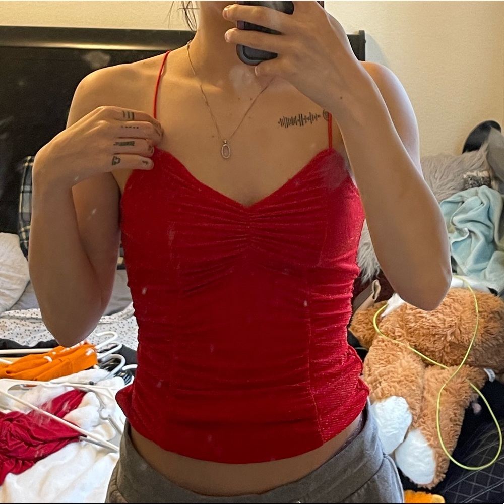 Red Tank Top.